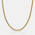 Cadena Cubana Gold 3MM