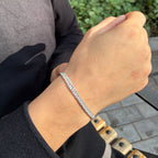 Pulsera Cubana Doble 5MM