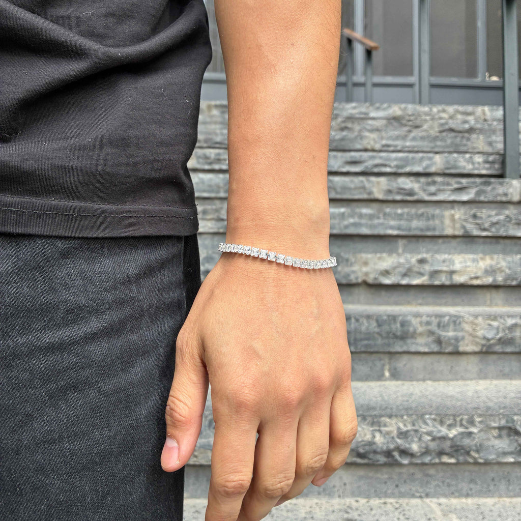 Pulsera Tennis Cuadrada - 5MM