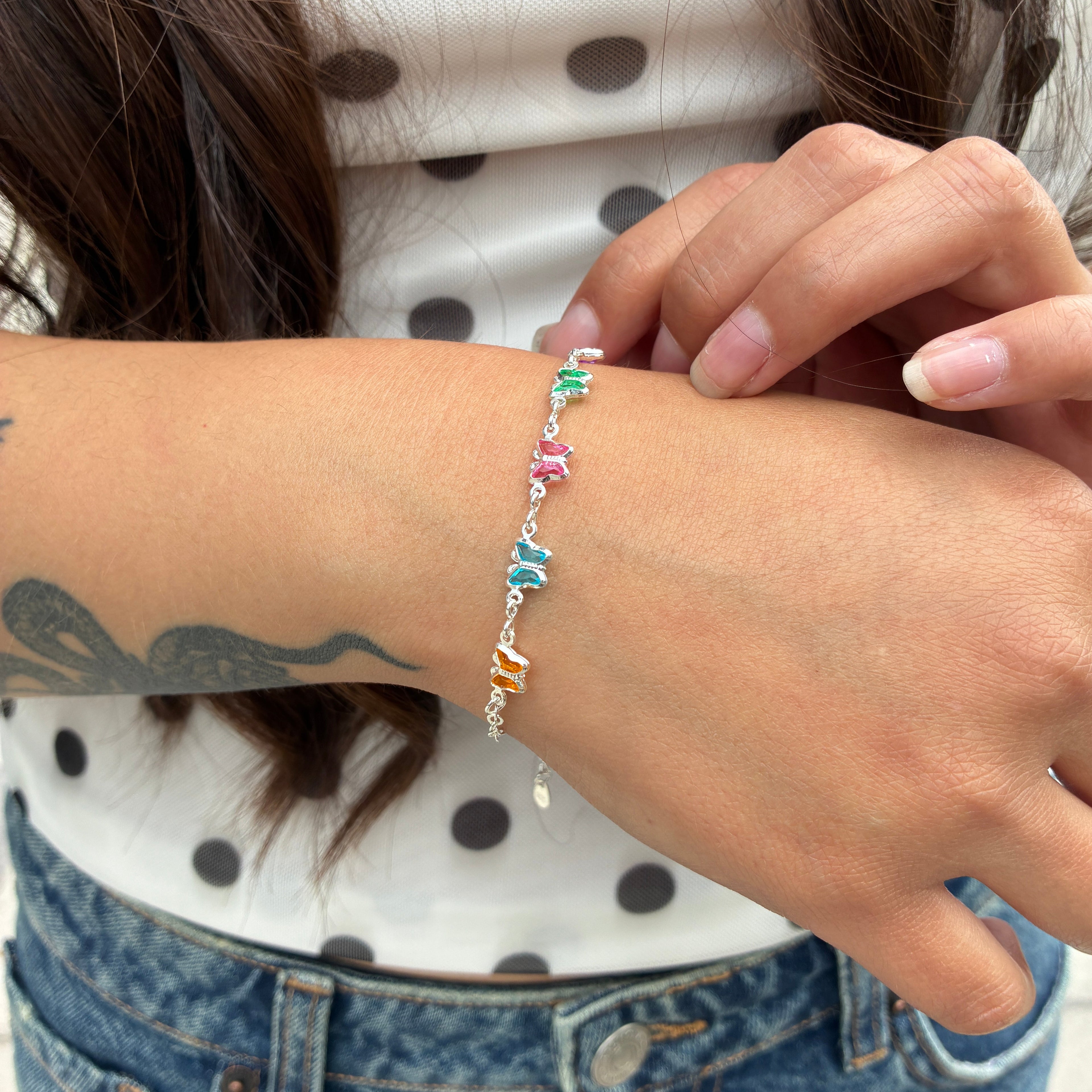 Pulsera Mariposas - Multicolor