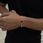 Pulsera Lucky Silver Negra