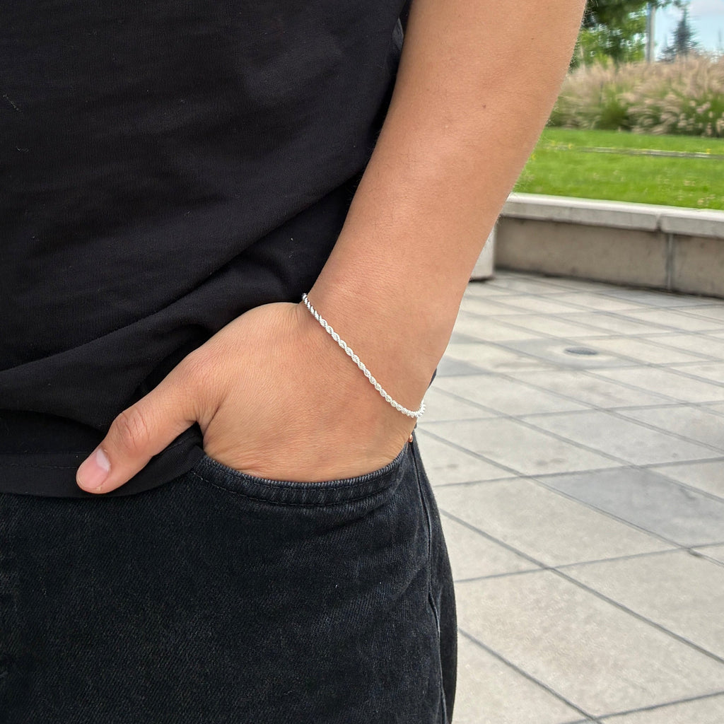 Pulsera Tourbillón Silver - 2MM