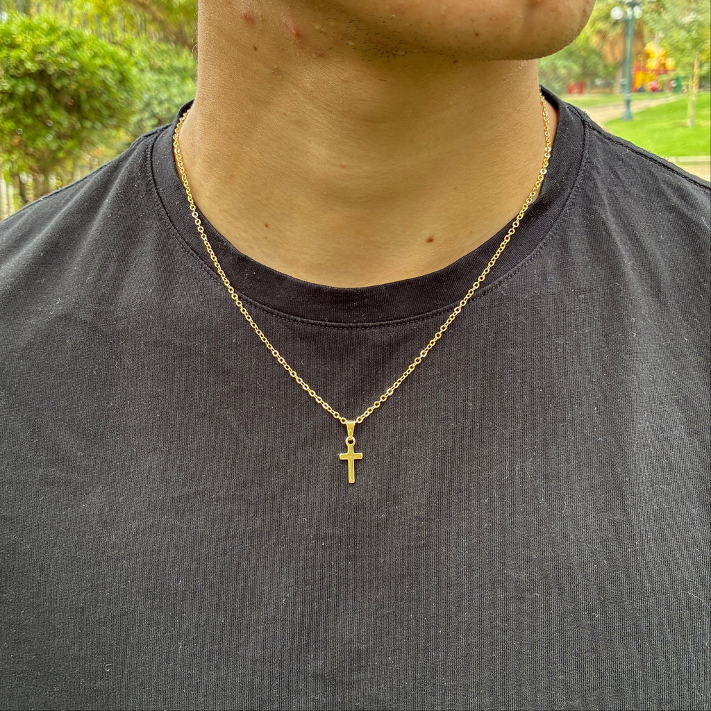 Collar Cruz Gold