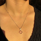 Collar Lucky Clover - Rosa