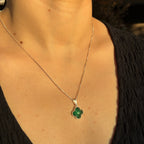 Collar Lucky Clover - Verde