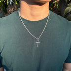 Collar Cruz Tennis Silver