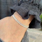 Pulsera Tennis Rectángulos Ajustable