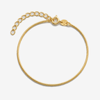 Pulsera Lisa Gold 1MM - ANCORA Joyas