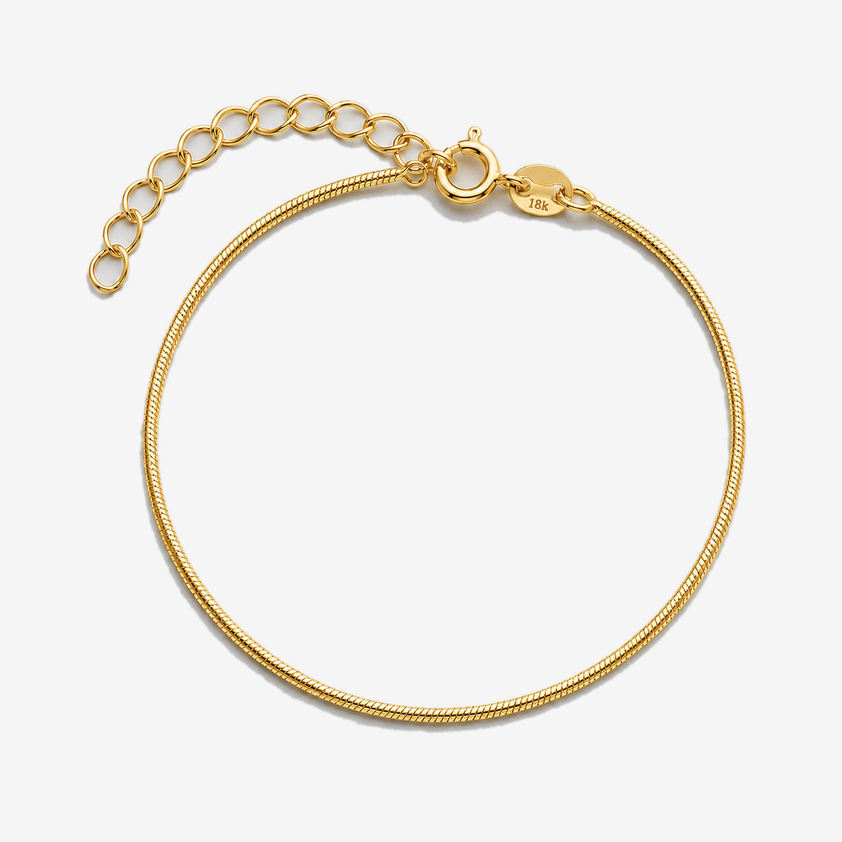 Pulsera Lisa Gold 1MM - ANCORA Joyas