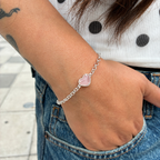 Pulsera Corazón - Rosa