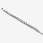 Pulsera Tennis Luxe Corazones