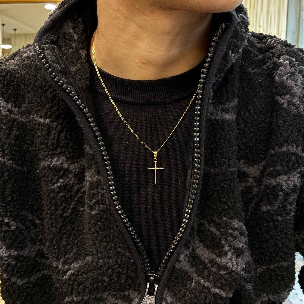 Collar Cruz Tennis Gold