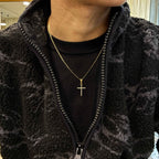 Collar Cruz Tennis Gold