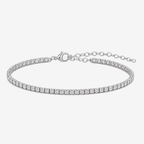 Pulsera Tennis Cuadrada 3MM - ANCORA Joyas