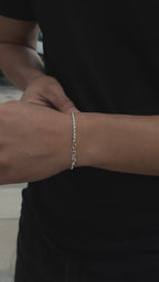 Pulsera Tourbillón Silver 2MM