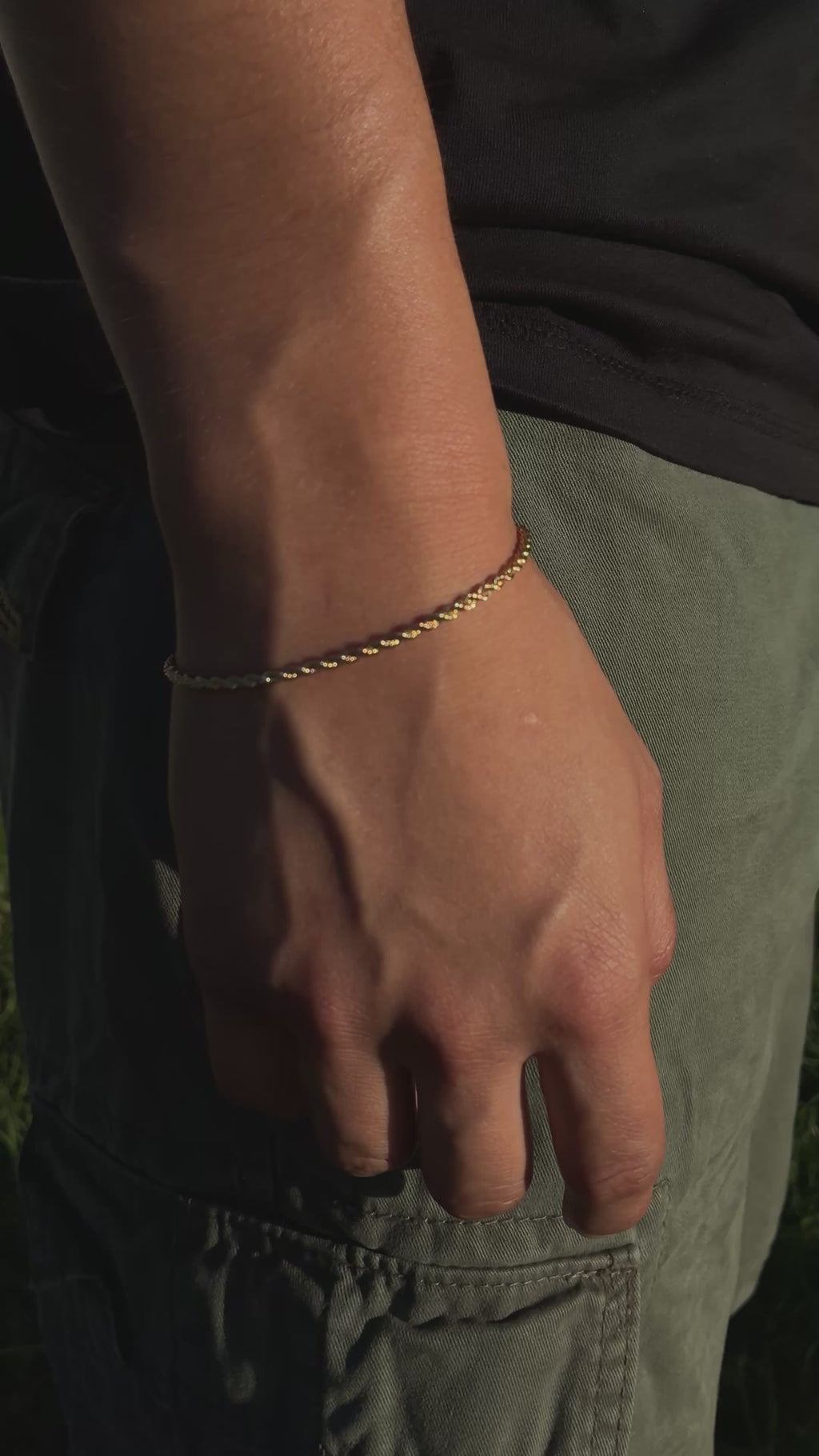 Pulsera Tourbillón Gold - 2MM