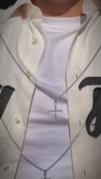 Collar Cruz Tennis Silver