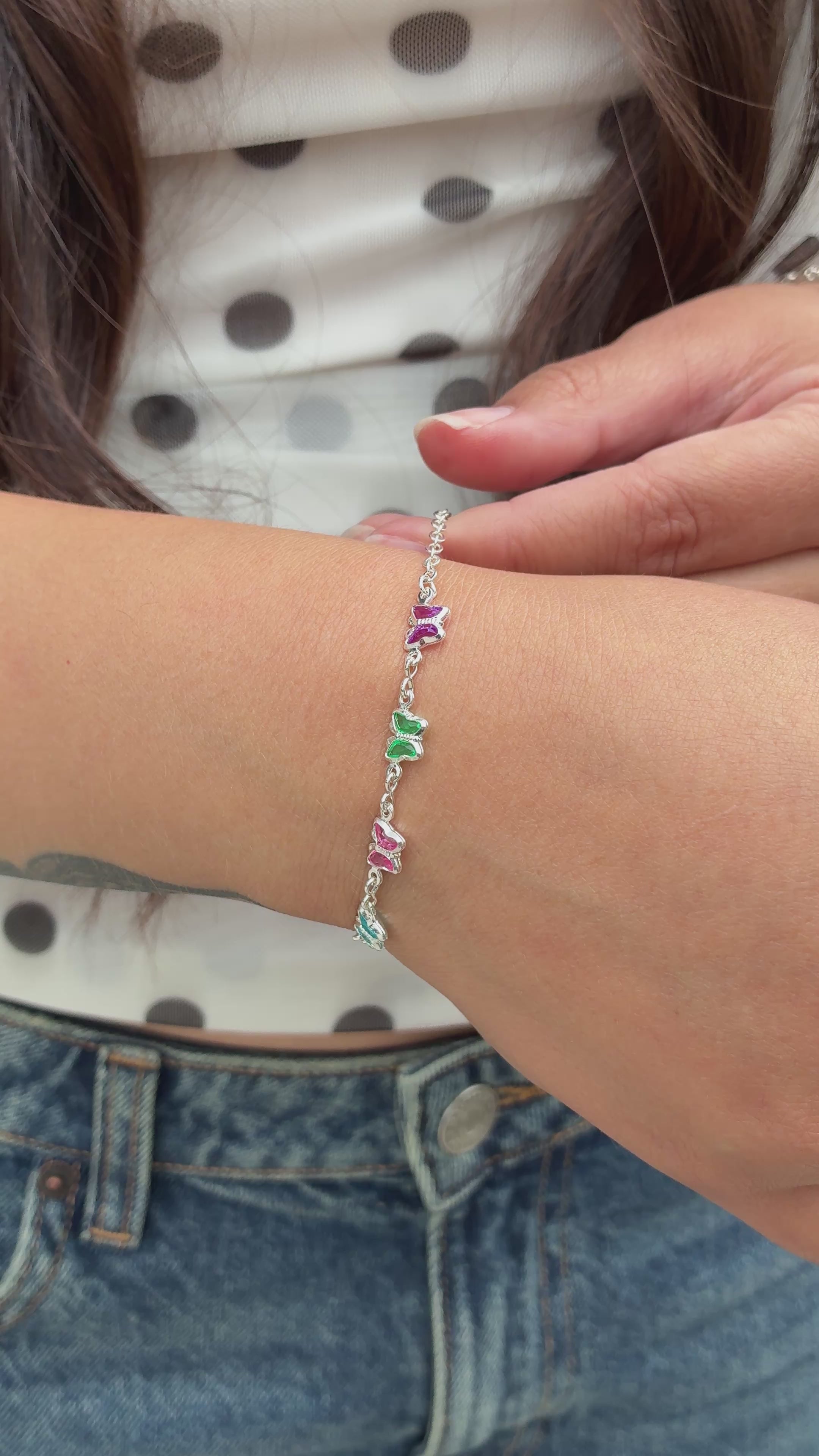 Pulsera Mariposas - Multicolor