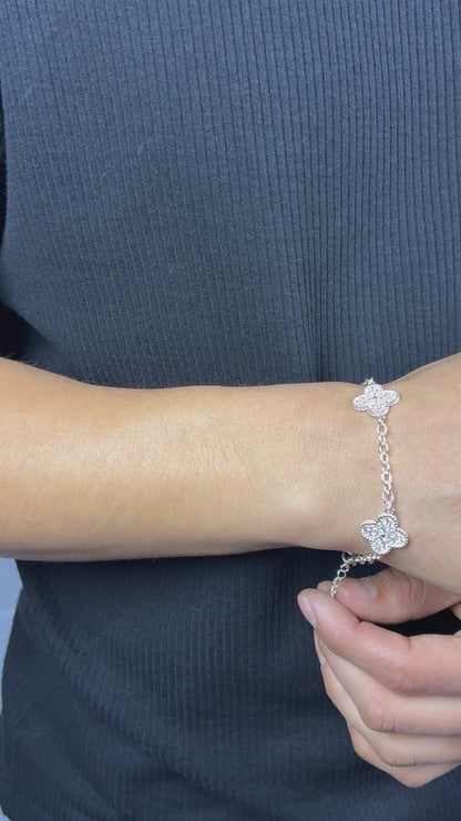 Pulsera Tennis Van Cleef Élance