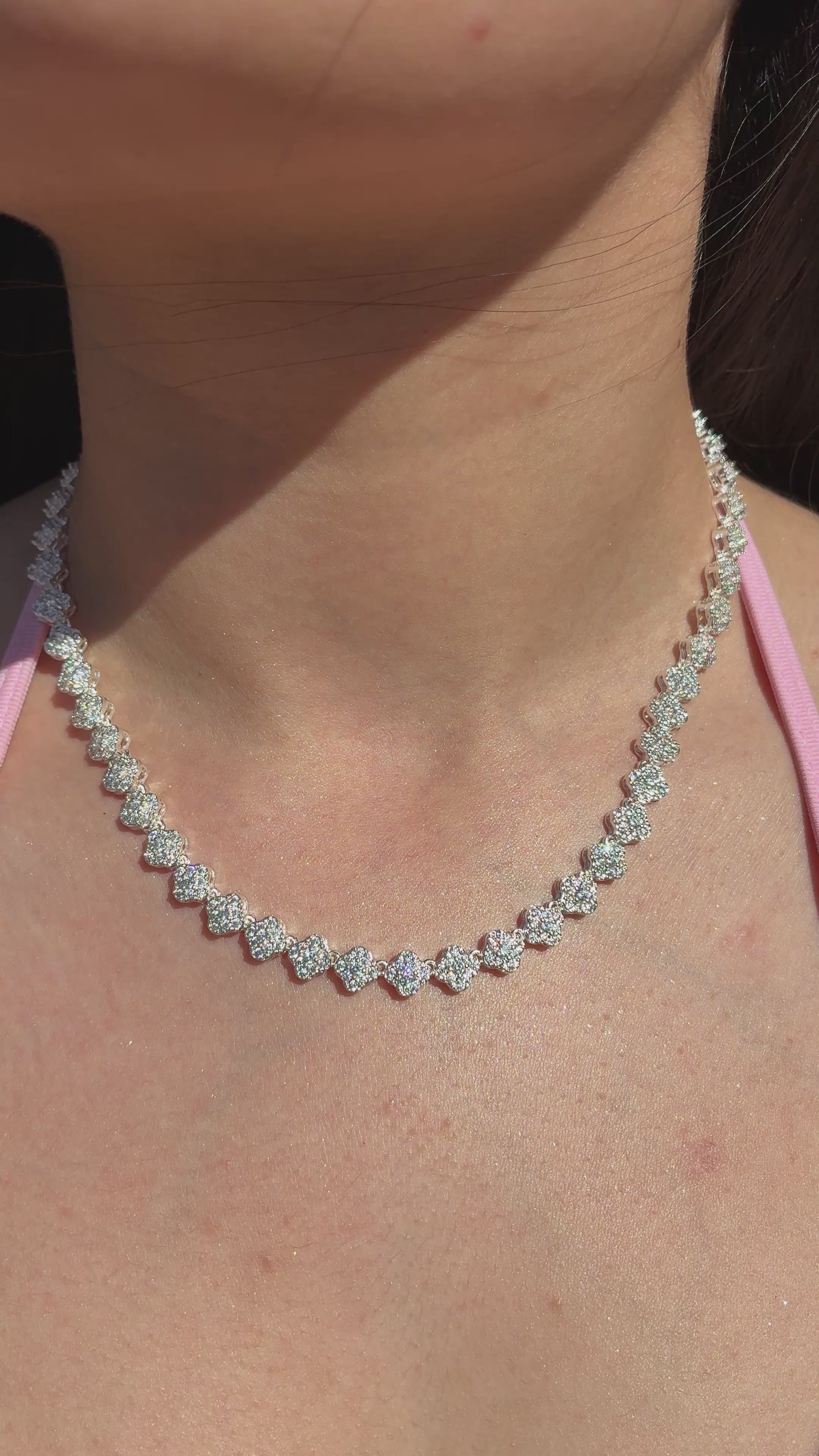 Cadena Tennis Van Cleef Lucky