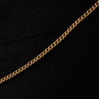 Cadena Cubana Gold 3MM
