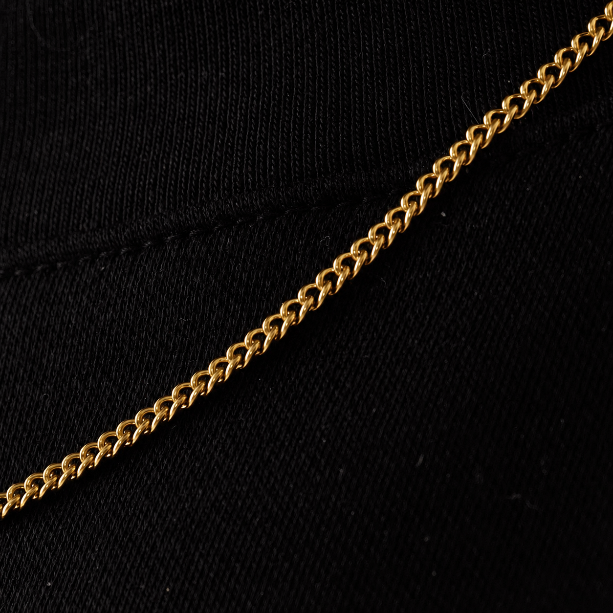 Cadena Cubana Gold 3MM